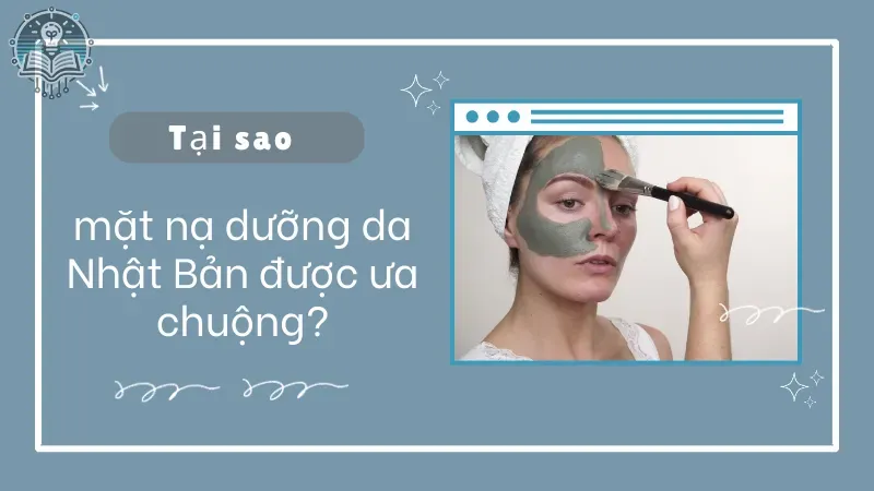 mặt nạ dưỡng da nhật bản 1