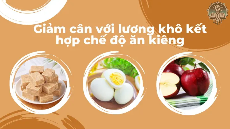 cách an lương khô để giảm cân 4