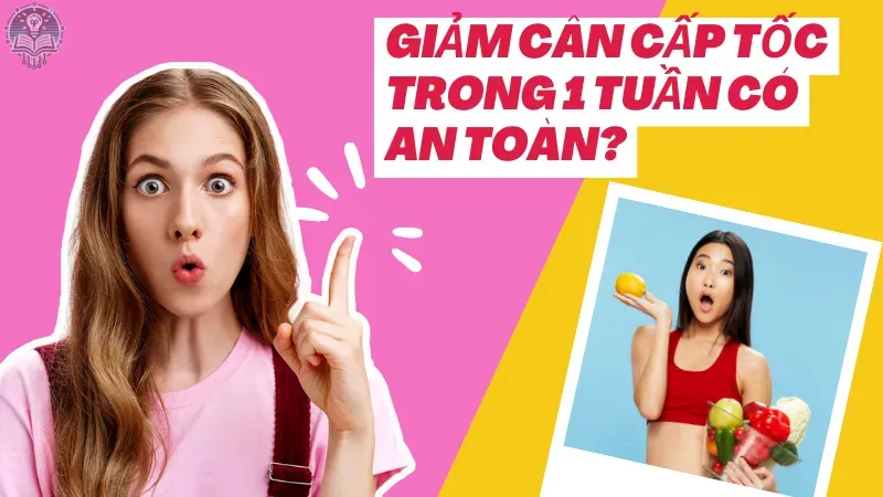 cách giảm cân trong 1 tuần 1