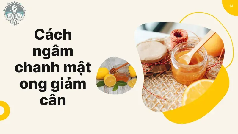 cách ngâm chanh mật ong giảm cân 3