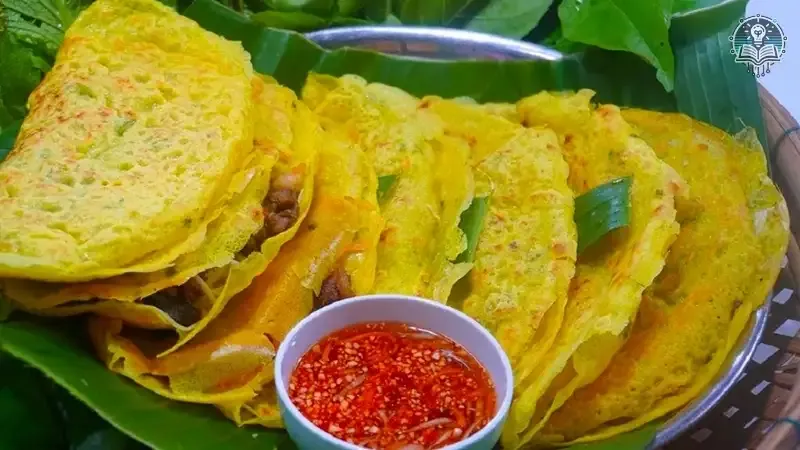 Hướng dẫn cách pha bột bánh xèo 2