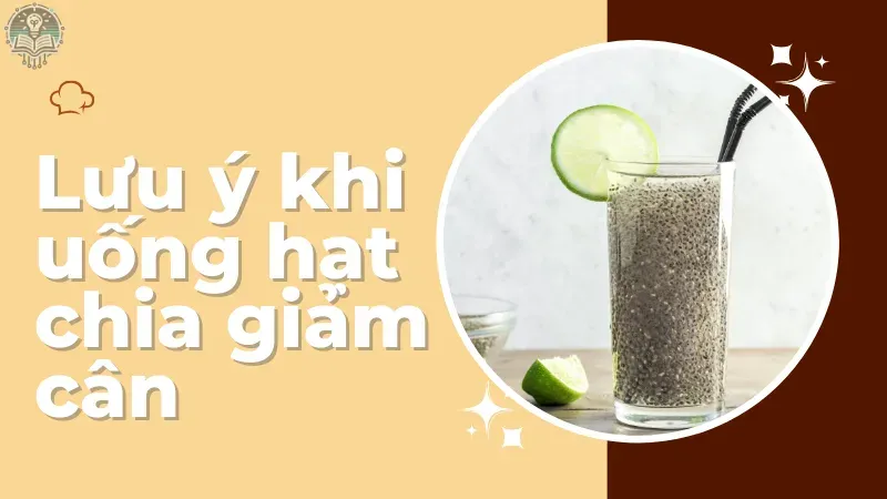 cách uống hạt chia giảm cân 6