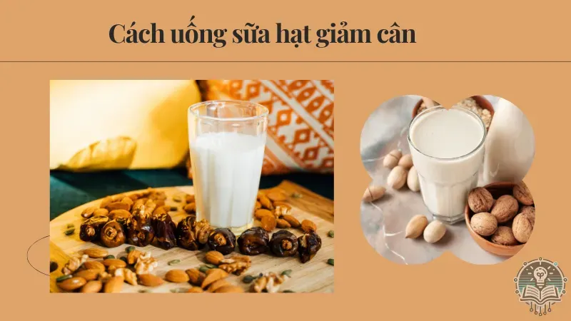 cách uống sữa hạt giảm cân 3