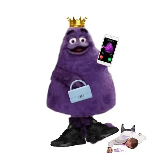 grimace shake meme 6