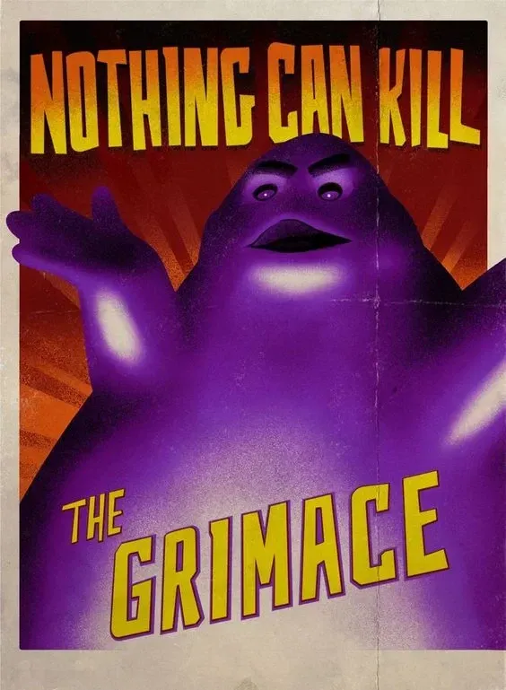 grimace shake meme 12