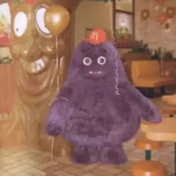 grimace shake meme 32