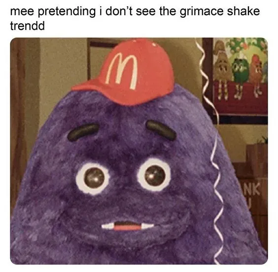 grimace shake meme 34