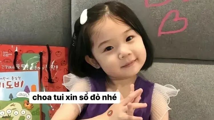 meme ảnh em bé cute 7