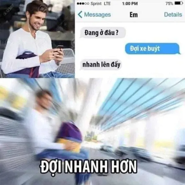 meme chờ đợi 23