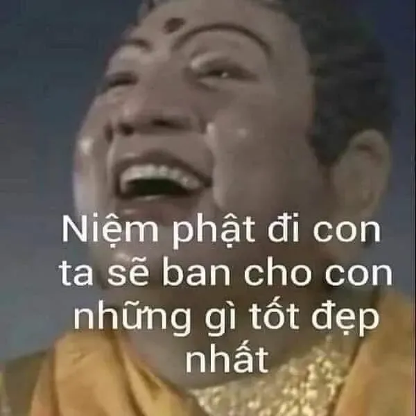 meme mô phật 4