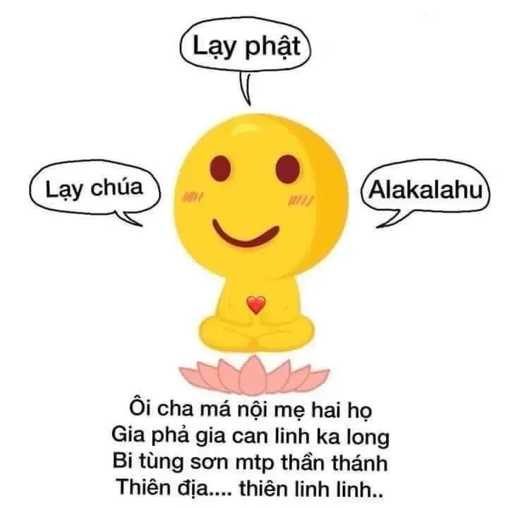 meme mô phật 14