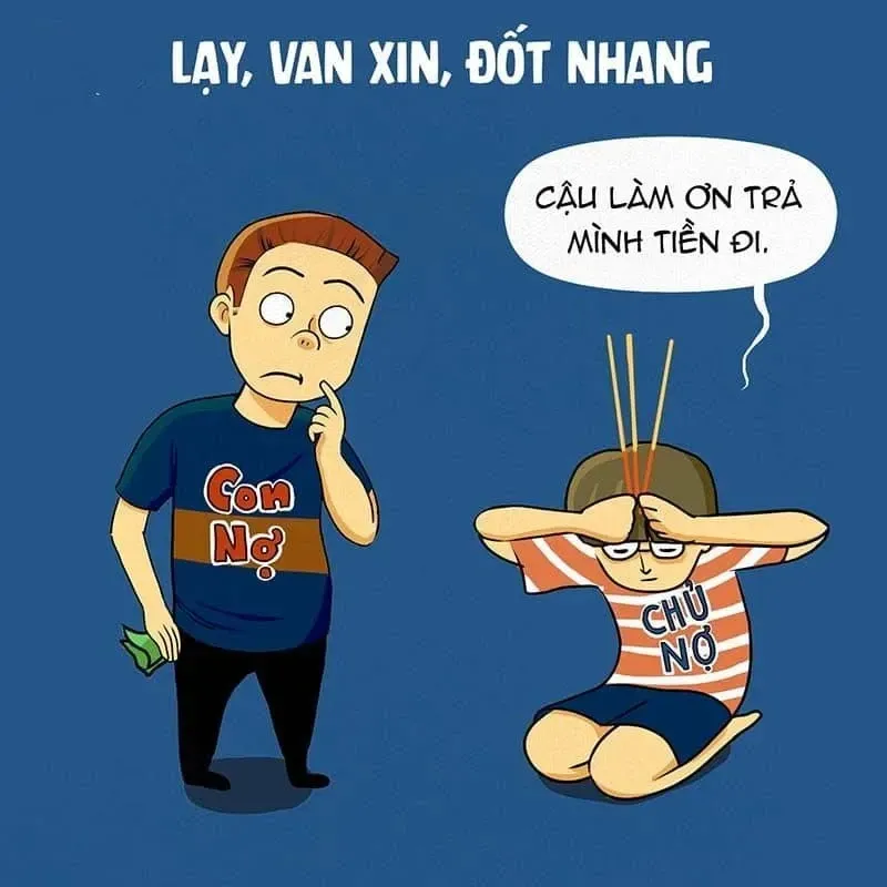 meme quỳ lạy 17