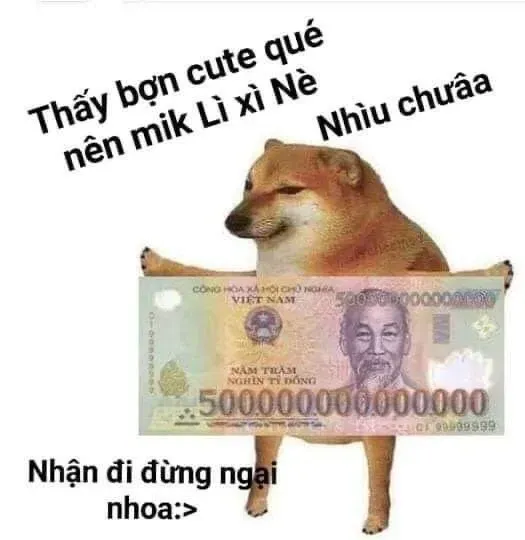 meme tiền 22