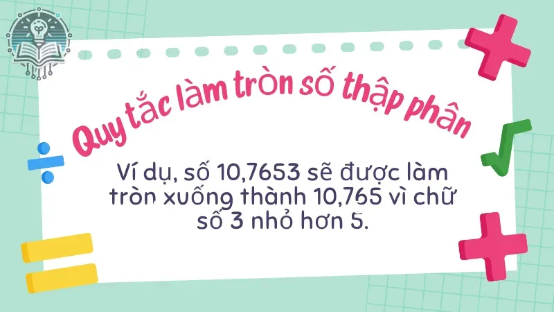 quy tắc làm tròn số 3