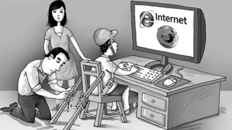 tác hại của internet  4