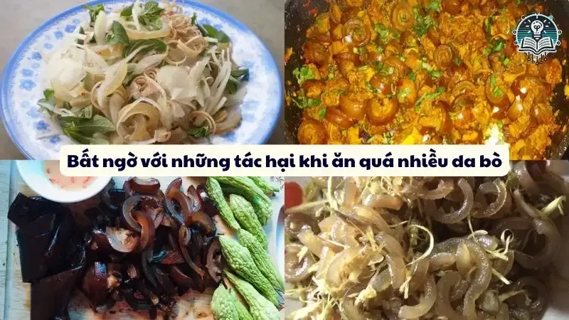 Bất ngờ với những tác hại khi ăn quá nhiều da bò