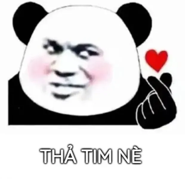 thả tim meme 40