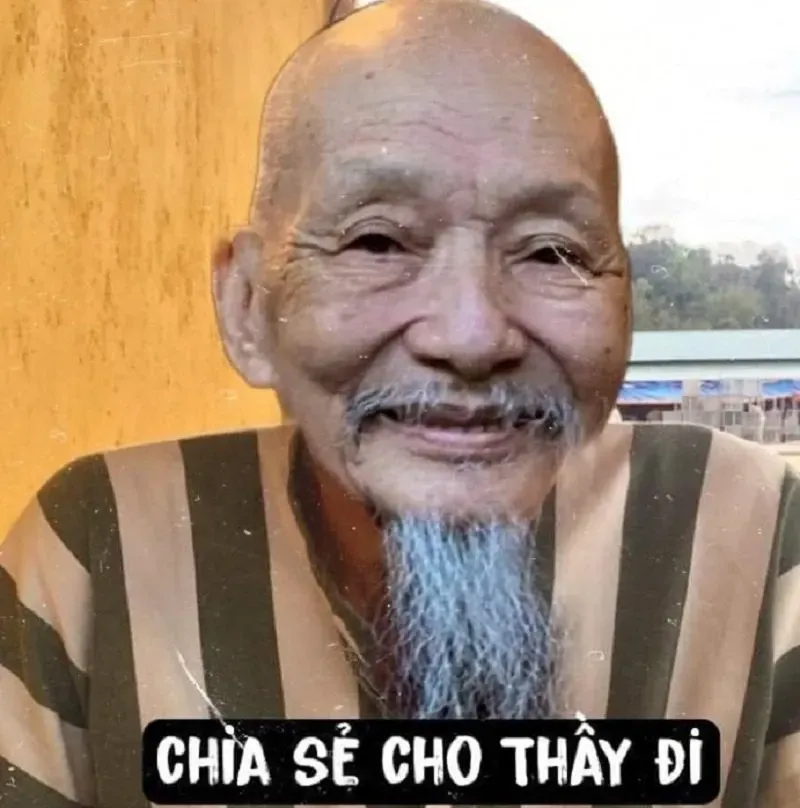 thầy ông nội meme 21