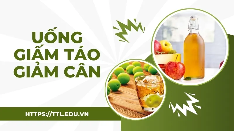 Cách uống giấm táo giảm cân nhanh và hiệu quả nhất 1