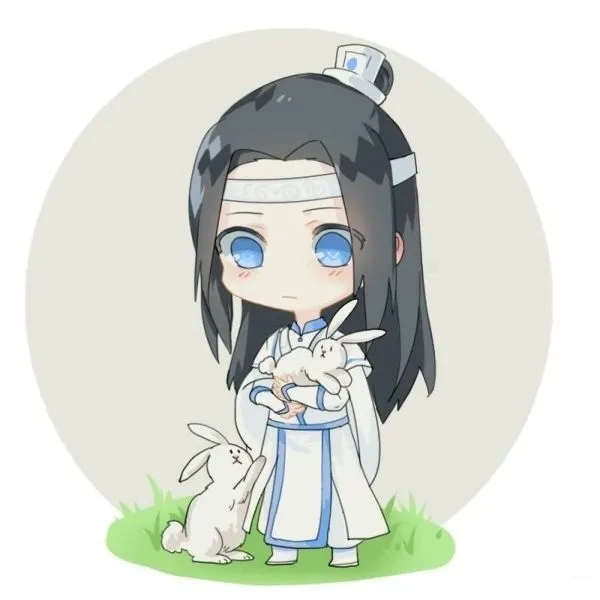 Hình chibi dễ thương nữ thể hiện sự ngây thơ và sự trong sáng trong từng chi tiết