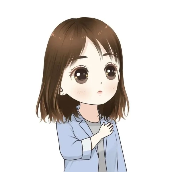Ảnh chibi nữ cute thể hiện nét dễ thương và sự ngây thơ trong từng chi tiết