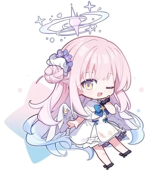 Avatar nữ cute chibi tạo điểm nhấn với vẻ ngoài đáng yêu, ngây thơ