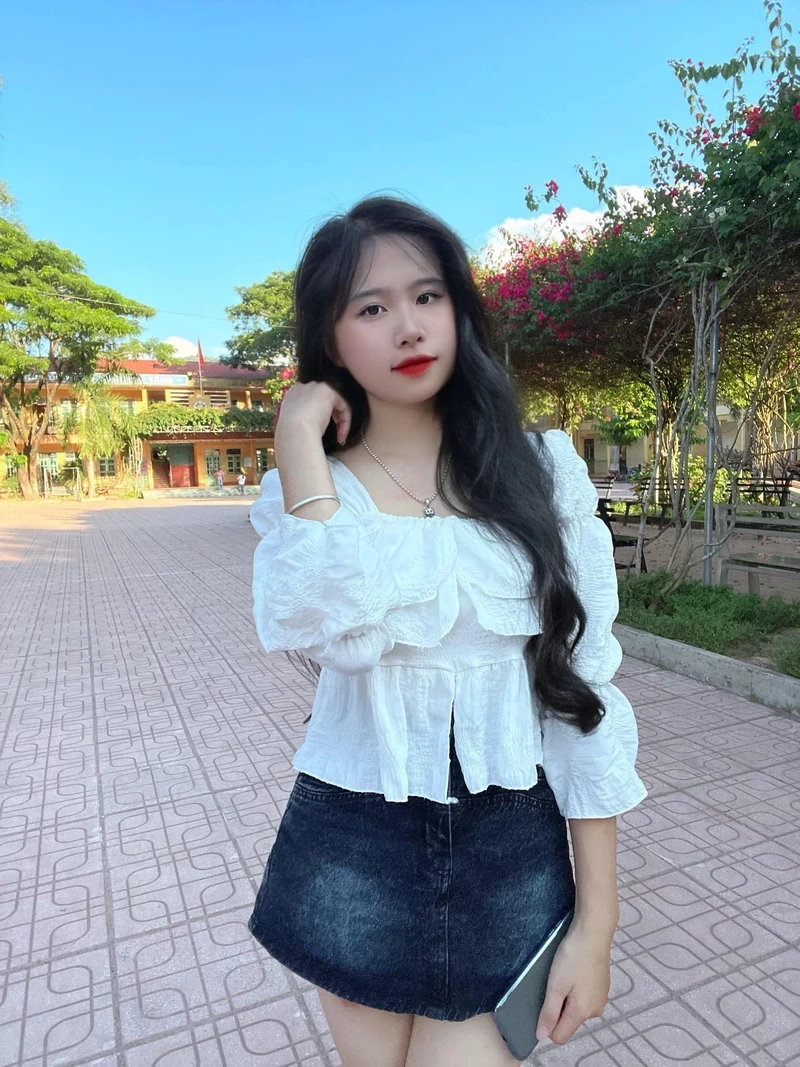 Ảnh gái k6 cute với phong cách đáng yêu và ngây thơ