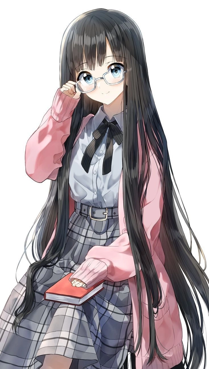 Hình ảnh anime nữ ngầu đáng yêu với nét mặt mạnh mẽ và quyến rũ