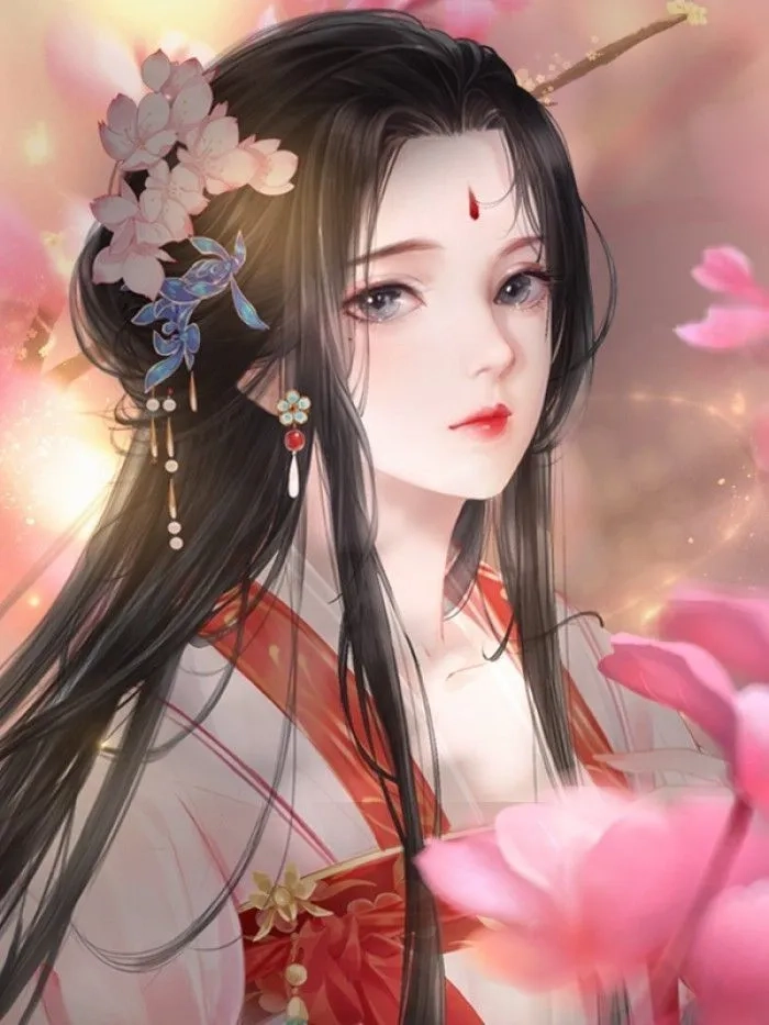 Hình ảnh anime nữ lạnh lùng đáng yêu với nét mặt lạnh lùng