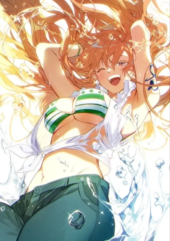 Rebecca fanart chiến đấu toát lên khí chất mạnh mẽ