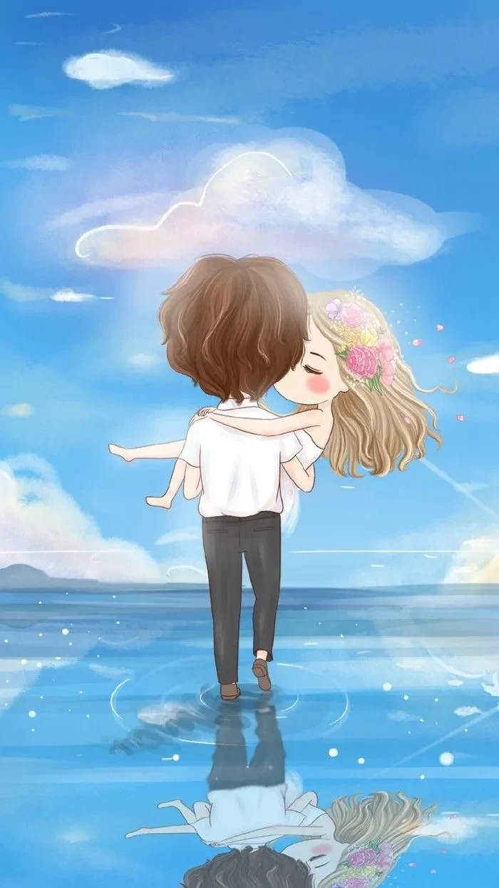 Ảnh đôi bạn thân nữ anime tạo sự vui vẻ và dễ thương trong từng chi tiết