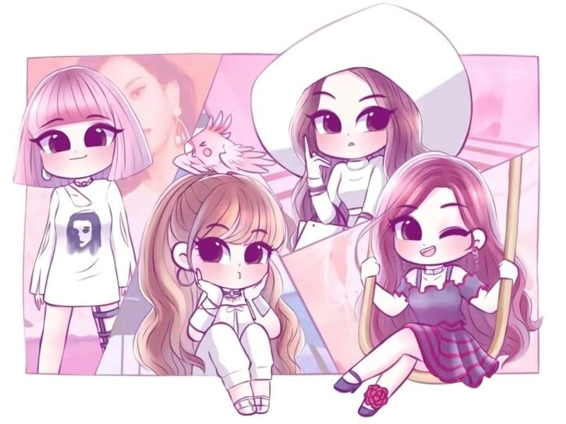 Avatar Lisa cute tạo hình ảnh dễ thương và đáng yêu tuyệt vời