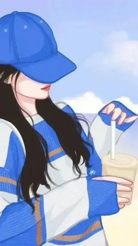 Hình nền cặp đôi yêu nhau anime dễ thương thể hiện tình yêu