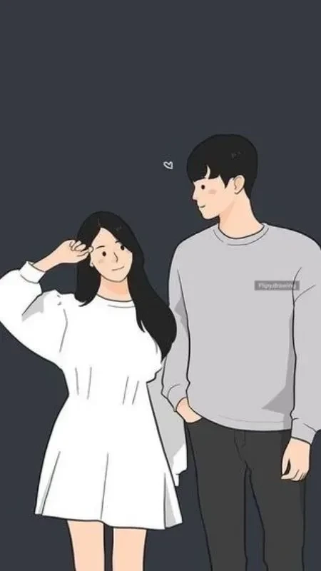 Hình ảnh các cặp đôi ôm nhau thể hiện tình yêu ấm áp và gần gũi