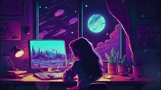 Hình nền iphone chill mang lại không gian tĩnh lặng, dễ chịu cho màn hình