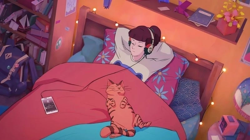 Ảnh chill làm hình nền điện thoại giúp bạn thể hiện sự thư giãn và thoải mái