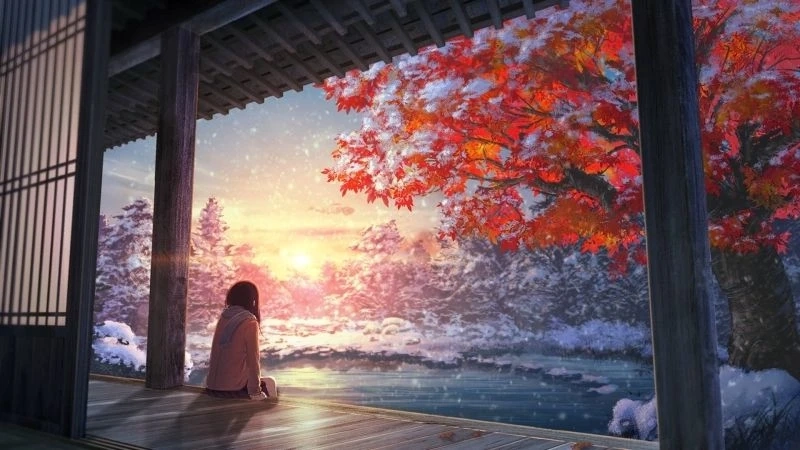 Hình nền bầu trời chill mang lại cảm giác yên bình và dễ chịu