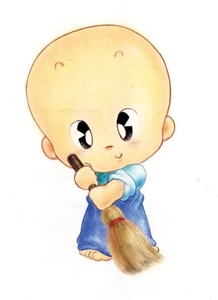 Ảnh chú tiểu cute mang lại không gian sinh động và vui vẻ
