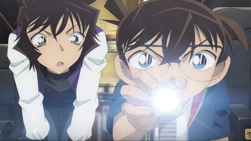 Ảnh Shinichi ngầu toát lên sự thông minh và khí chất đặc biệt