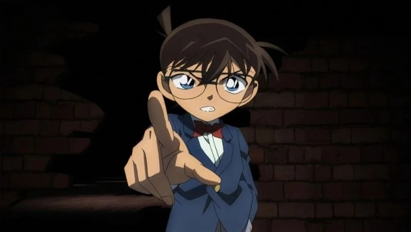 Hình ảnh Kudo Shinichi ngầu toát lên vẻ ngoài đầy sức hút và tài năng