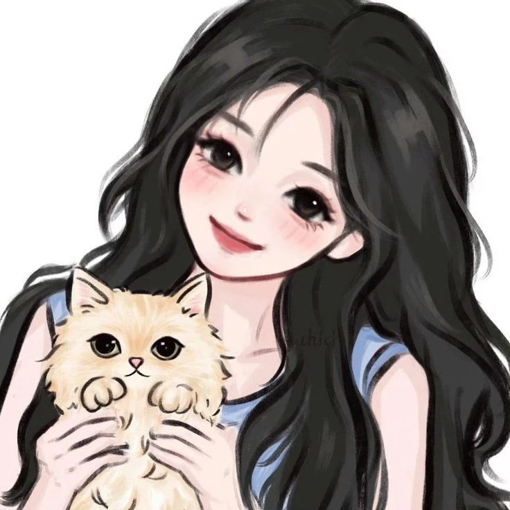 Avatar nữ cute chibi tạo hình ảnh dễ thương và sinh động cho bạn
