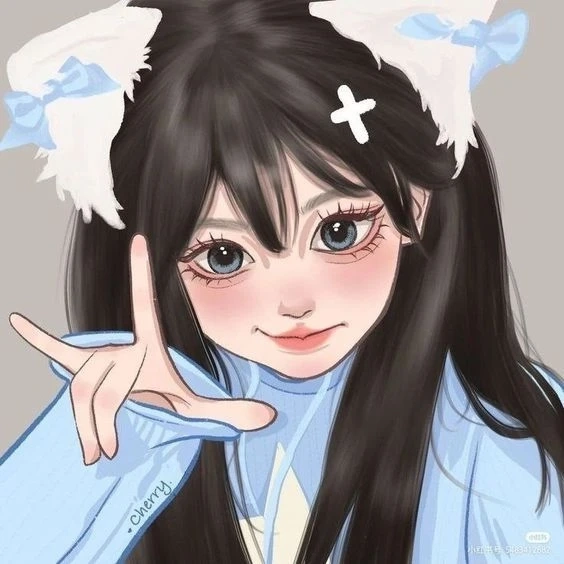 Avatar dễ thương mèo giúp bạn tạo điểm nhấn dễ thương và đáng yêu