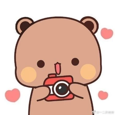 Avatar gấu cute đôi thể hiện tình bạn, tình yêu dễ thương và thân thiết