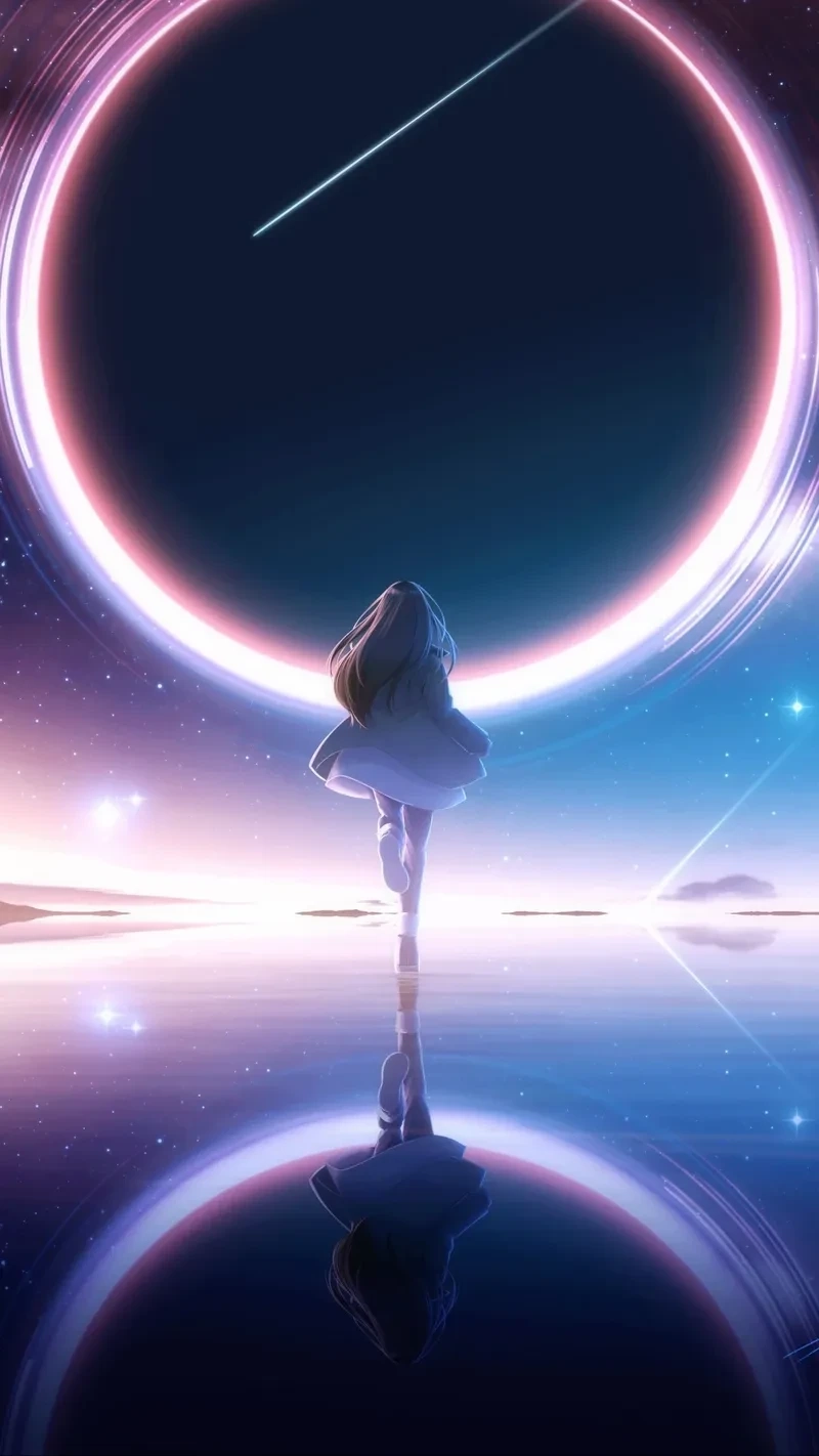 Hình nền 4K cho điện thoại anime tạo không gian tươi mới, sáng tạo