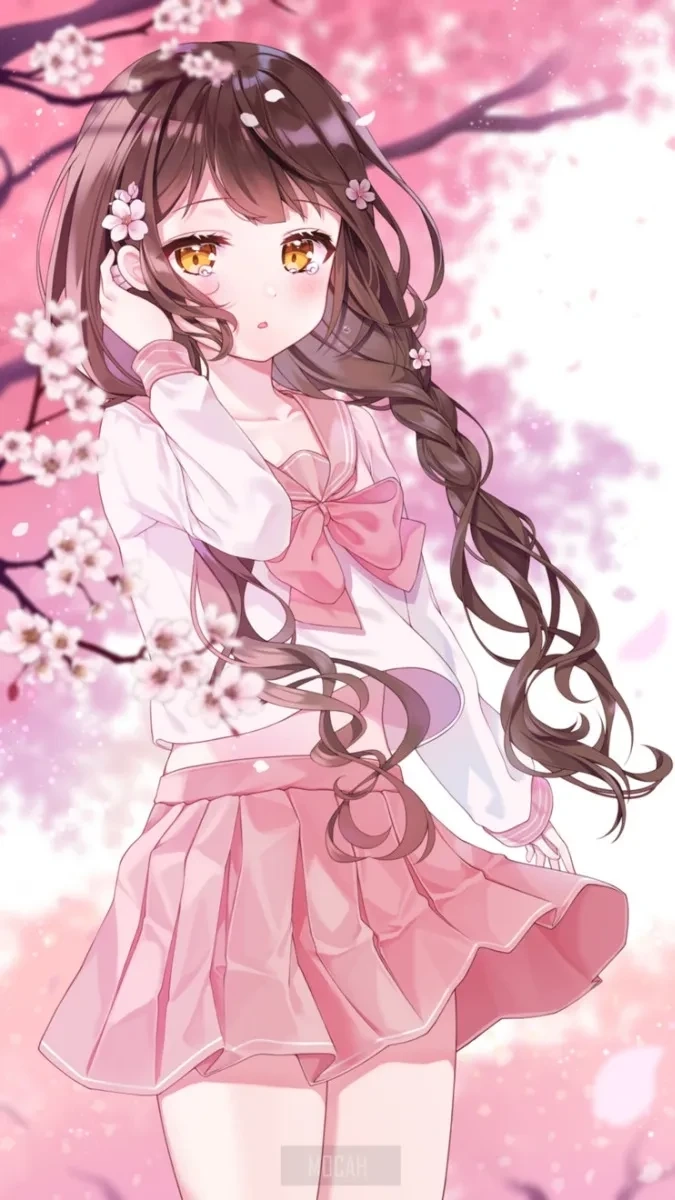 Hình nền anime cho điện thoại với thiết kế cuốn hút và lôi cuốn