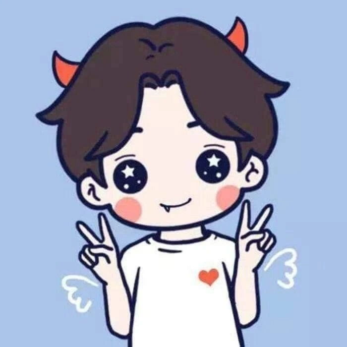 Ảnh cute anime đôi tạo hình ảnh ngọt ngào và dễ thương giữa các nhân vật