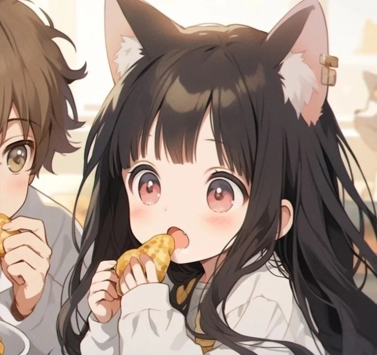 Ảnh cặp đôi nam nữ anime thể hiện tình yêu mạnh mẽ và ngọt ngào trong anime
