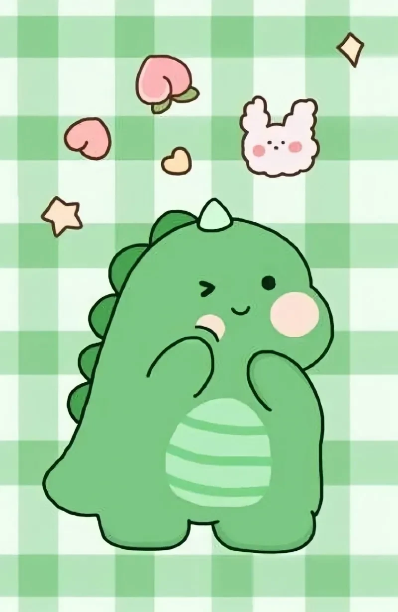 Avatar khủng long cute mang lại sự dễ thương, phù hợp cho những ai yêu thích động vật