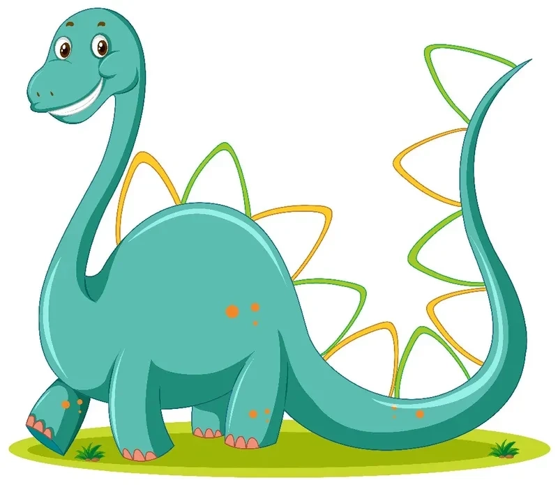 Avatar khủng long xanh cute với tạo hình đáng yêu và dễ mến