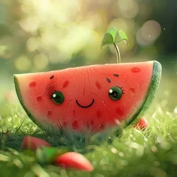 Dưa hấu thỏi vàng làm đẹp món ăn và tăng thêm sự sang trọng